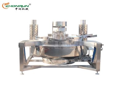 大型智能燃氣攪拌炒鍋